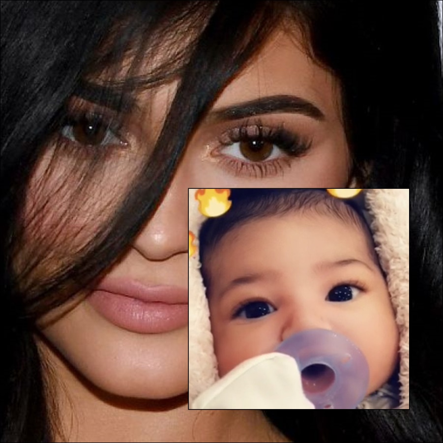 Kylie Jenner Shares First Photo Of Baby Stormi | Food And Everything ...